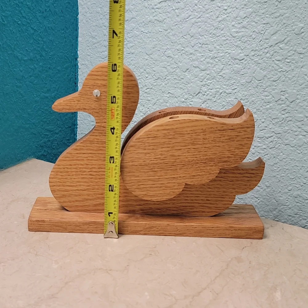 Handcrafted Swan Pencil Holder